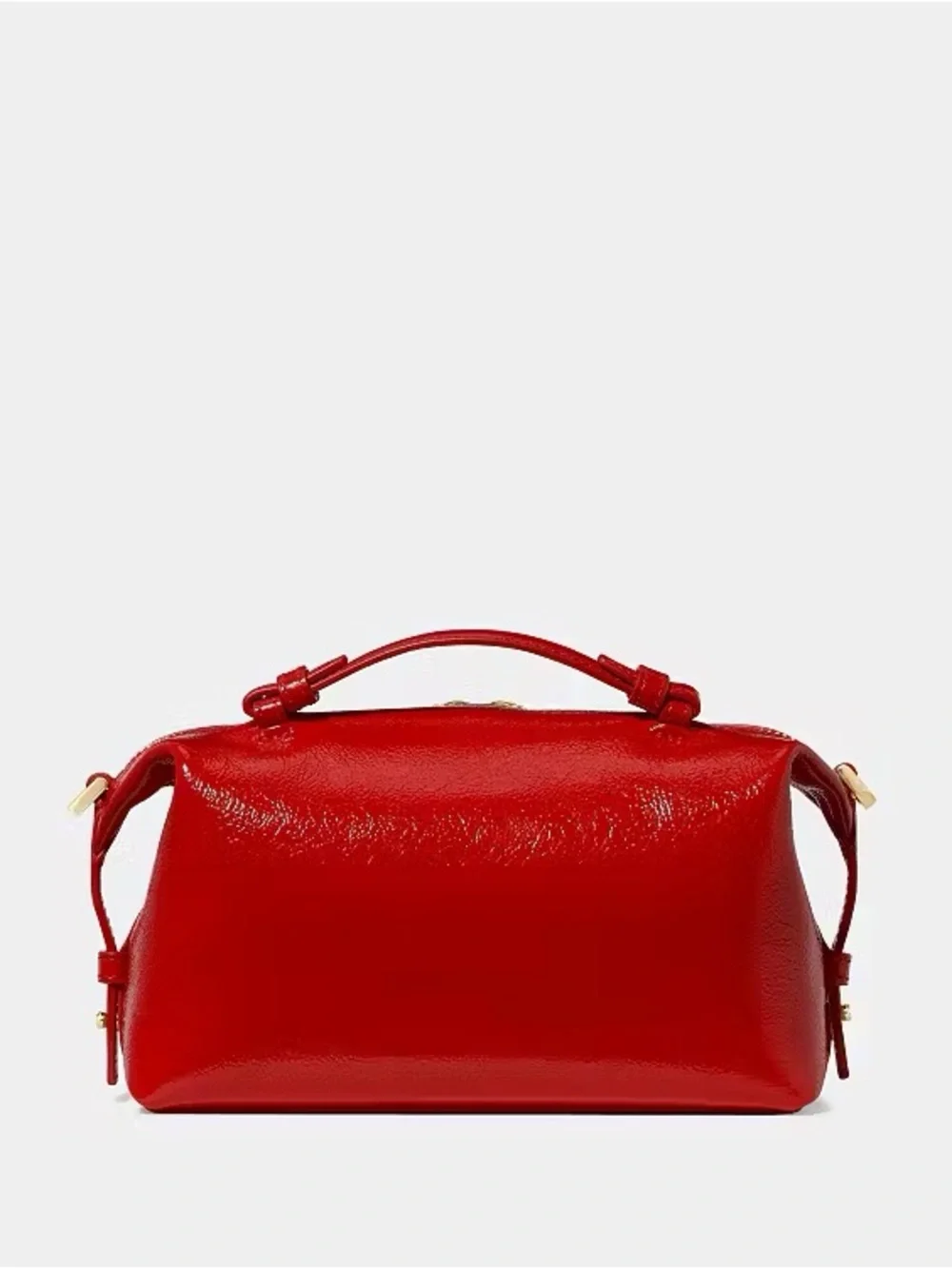 ♠️Kate Spade Billie Shiny Patent Leather Convertible Crossbody Bag, Red NEW NWT